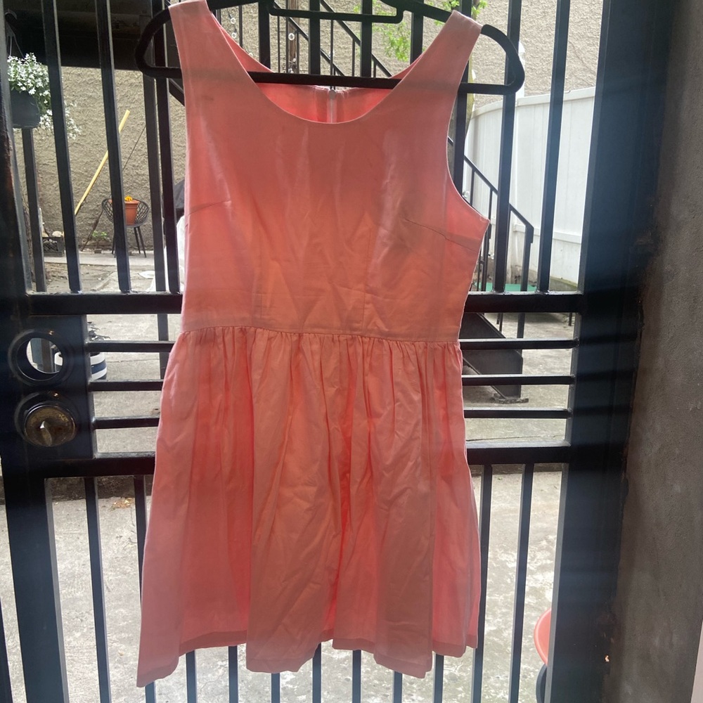 Retro Fit and Flare Pink Dress